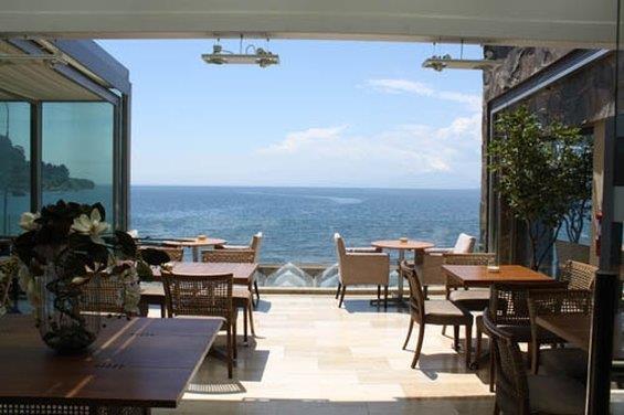 Hotel Dreams De Los Volcanes Puerto Varas Restaurang bild